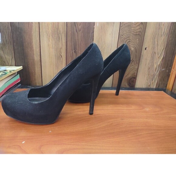 Kardashian Kollection Black Stiletto Heels Women's 10m - Picture 3 of 7